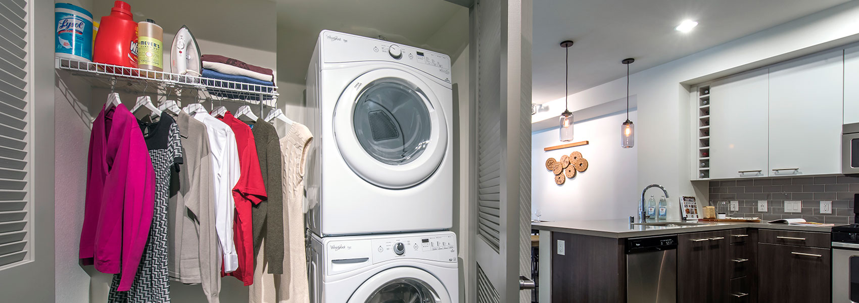 Organize your laundry room space, no matter how small or big!